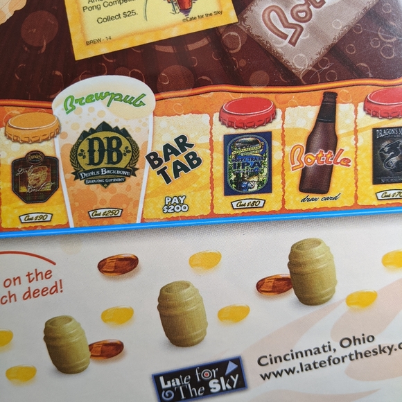 Factory Sealed Brew•opoly Board Game - Picture 8 of 8